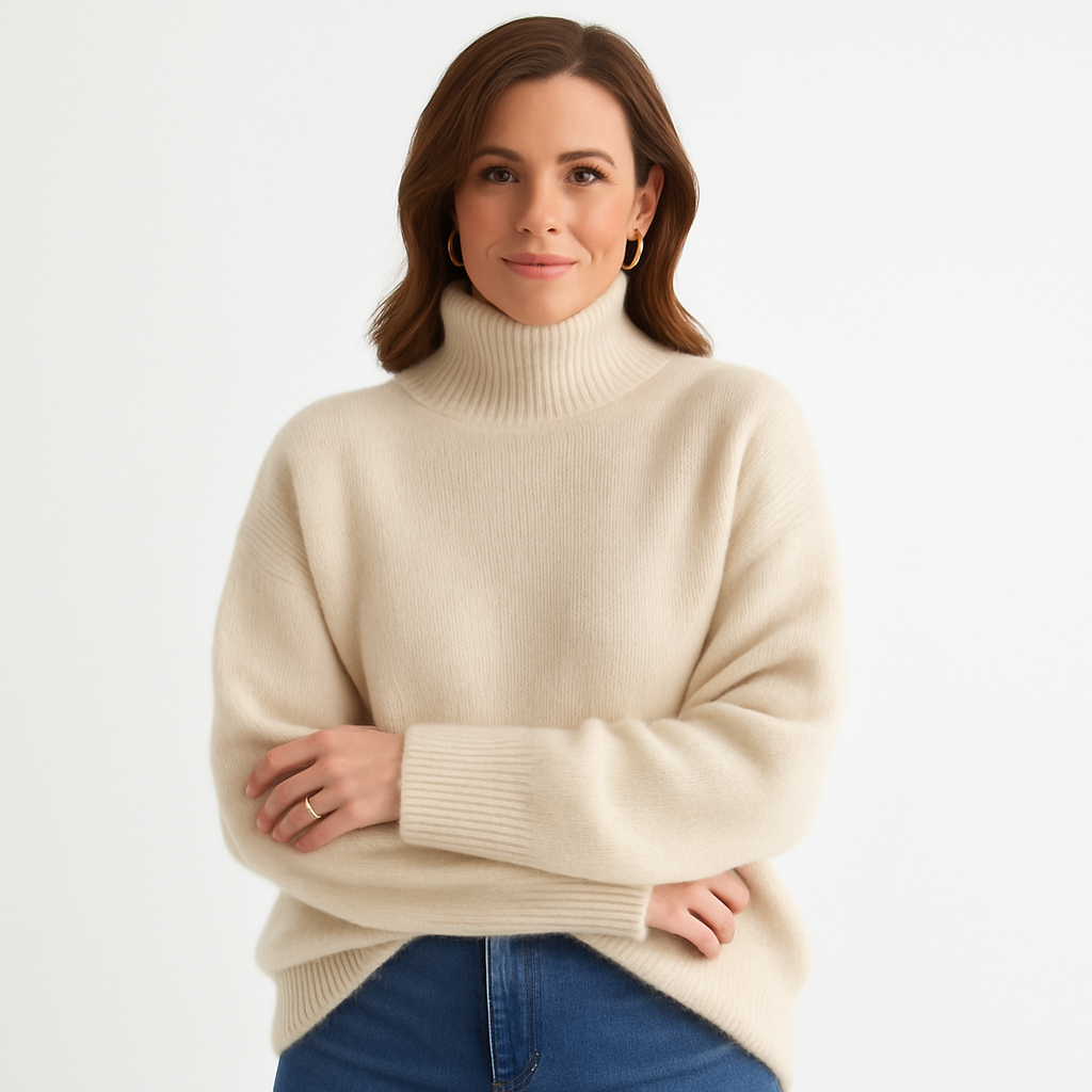 Erica | Women Elegant Winter Turtleneck Sweater