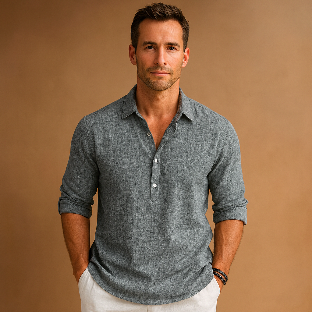 Janzo | Comfortable Relaxed Fit Shirt