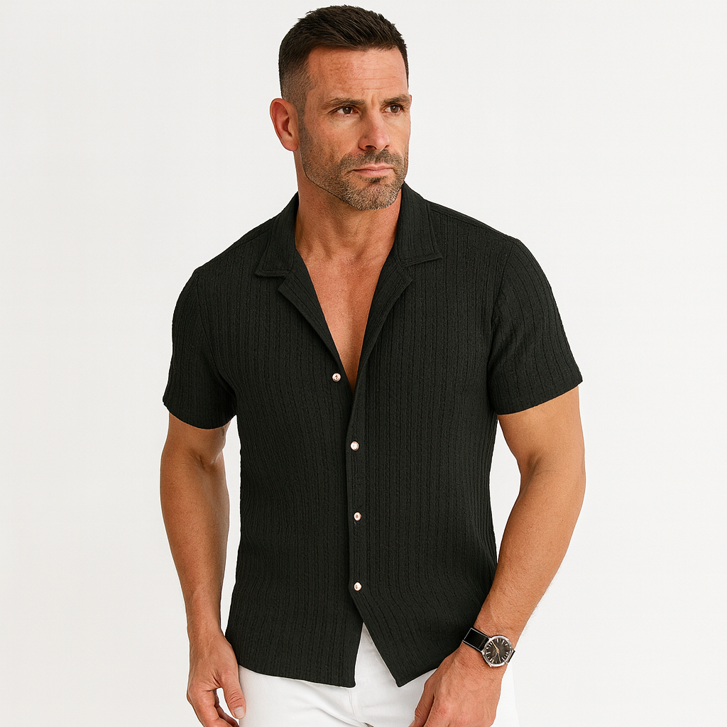 Luke | Casual Men Summer Short Sleeve Shirt