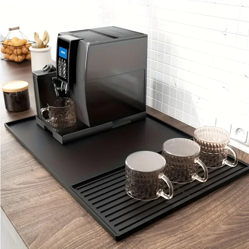 2-in-1 Silicone Coffee Bar Mat Heat Resistant