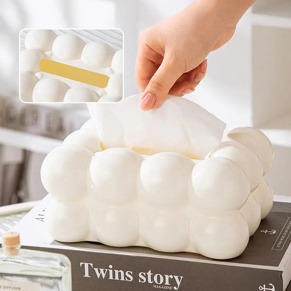 Bubble Shape Tissue Box Holder Toilet Paper Dispenser